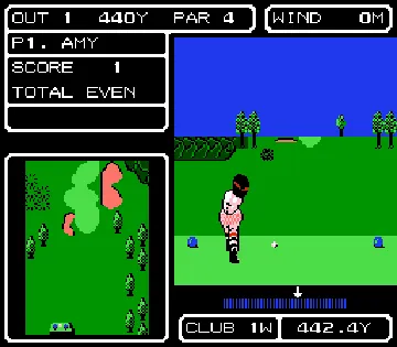 Lee Trevino's Fighting Golf (USA) screen shot game playing